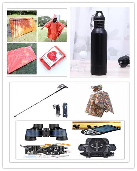8-in-1 hand-held electronic altimeter for outdoor activities