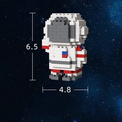 DIY Mini Astronaut Building Blocks set for children's creative play