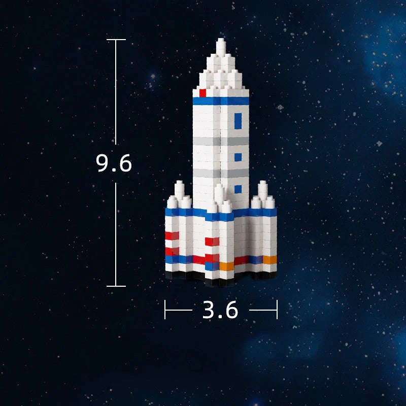 DIY Mini Astronaut Building Blocks set for children's creative play