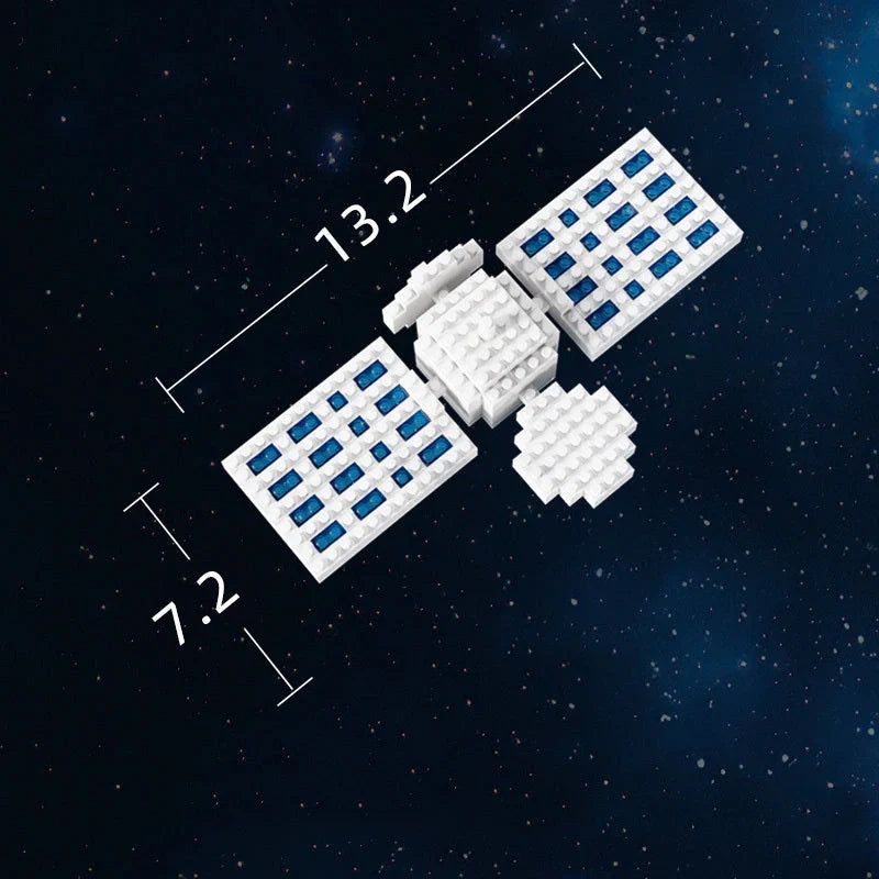 DIY Mini Astronaut Building Blocks set for children's creative play
