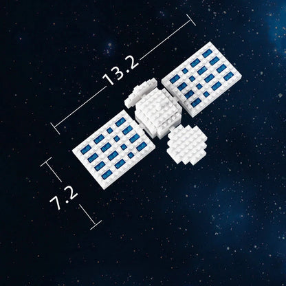 DIY Mini Astronaut Building Blocks set for children's creative play