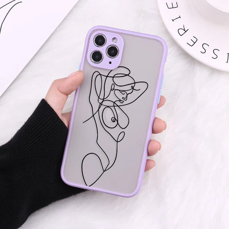 TPU mobile phone case with fine hole pattern design for Apple iPhone models in various colours and patterns