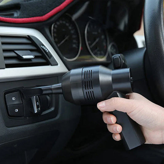 Cordless handheld mini vacuum cleaner with powerful suction for efficient dust and lint removal, compact and lightweight design, and convenient USB charging