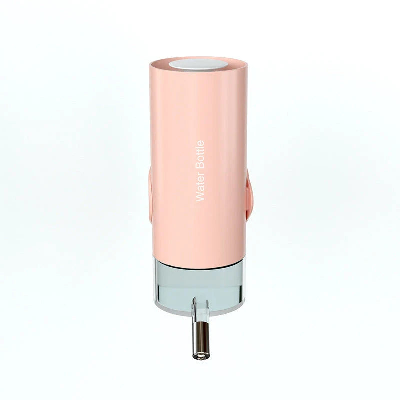 Premium hanging pet water dispenser with adjustable height and 360-degree rotatable top to provide a customized hydration solution for your furry friends