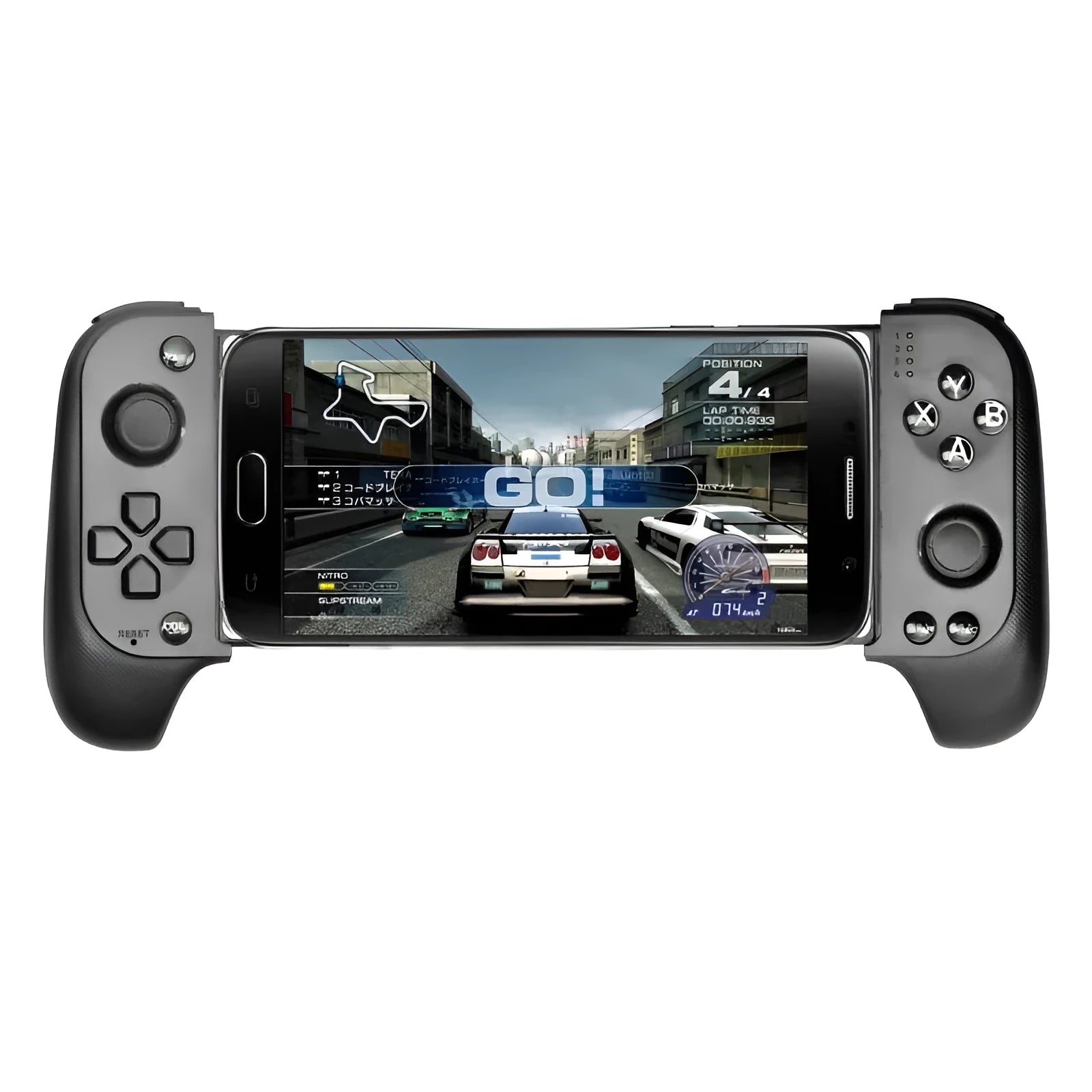 Cytec wireless Bluetooth game controller with telescopic handle for mobile phones.
