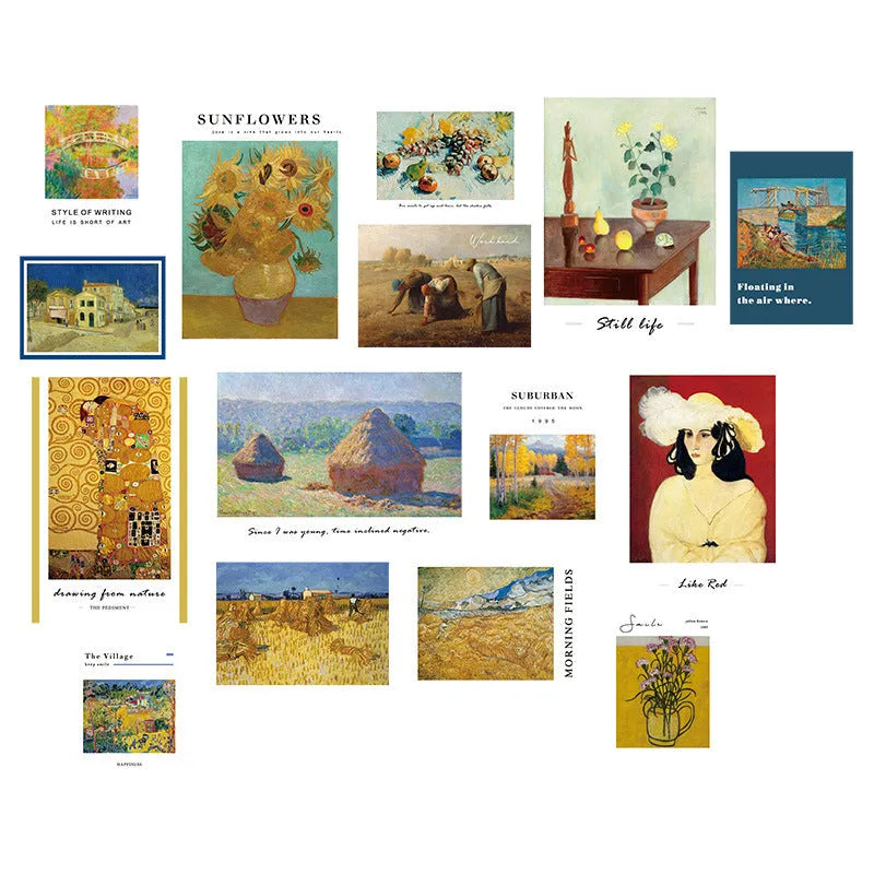 Nordic literary style wall mural wallpaper example showing one of six nature-themed designs for bedroom decor.