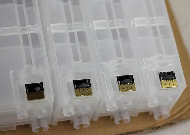 Compatible HP 970 971 refillable ink cartridge with 100ml capacity and resettable chip.