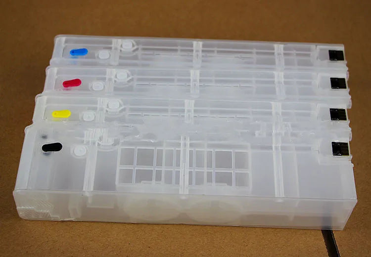 Compatible HP 970 971 refillable ink cartridge with 100ml capacity and resettable chip.