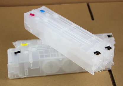 Compatible HP 970 971 refillable ink cartridge with 100ml capacity and resettable chip.