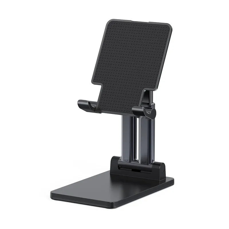 Universal adjustable lazy bracket for phablet phones and tablets in black or white