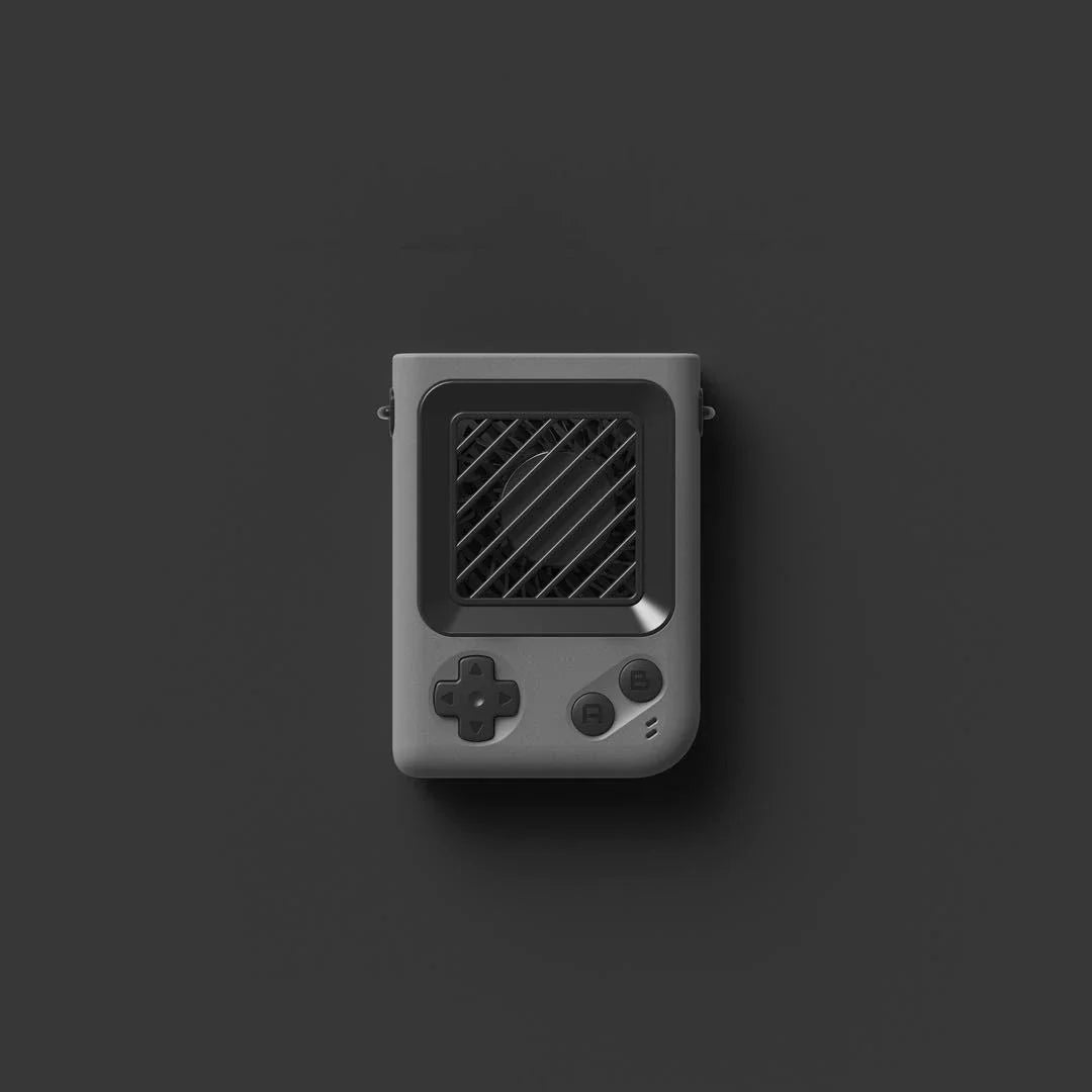 Compact portable gaming fan with long-lasting battery and versatile design for enhanced gaming experience