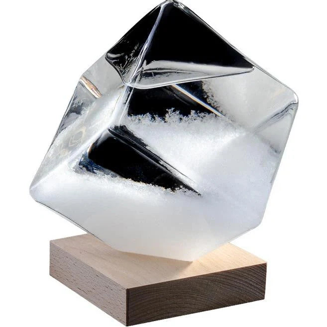 Desktop Droplet Storm Glass Bottle Weather Forecast Predictor in high borosilicate glass