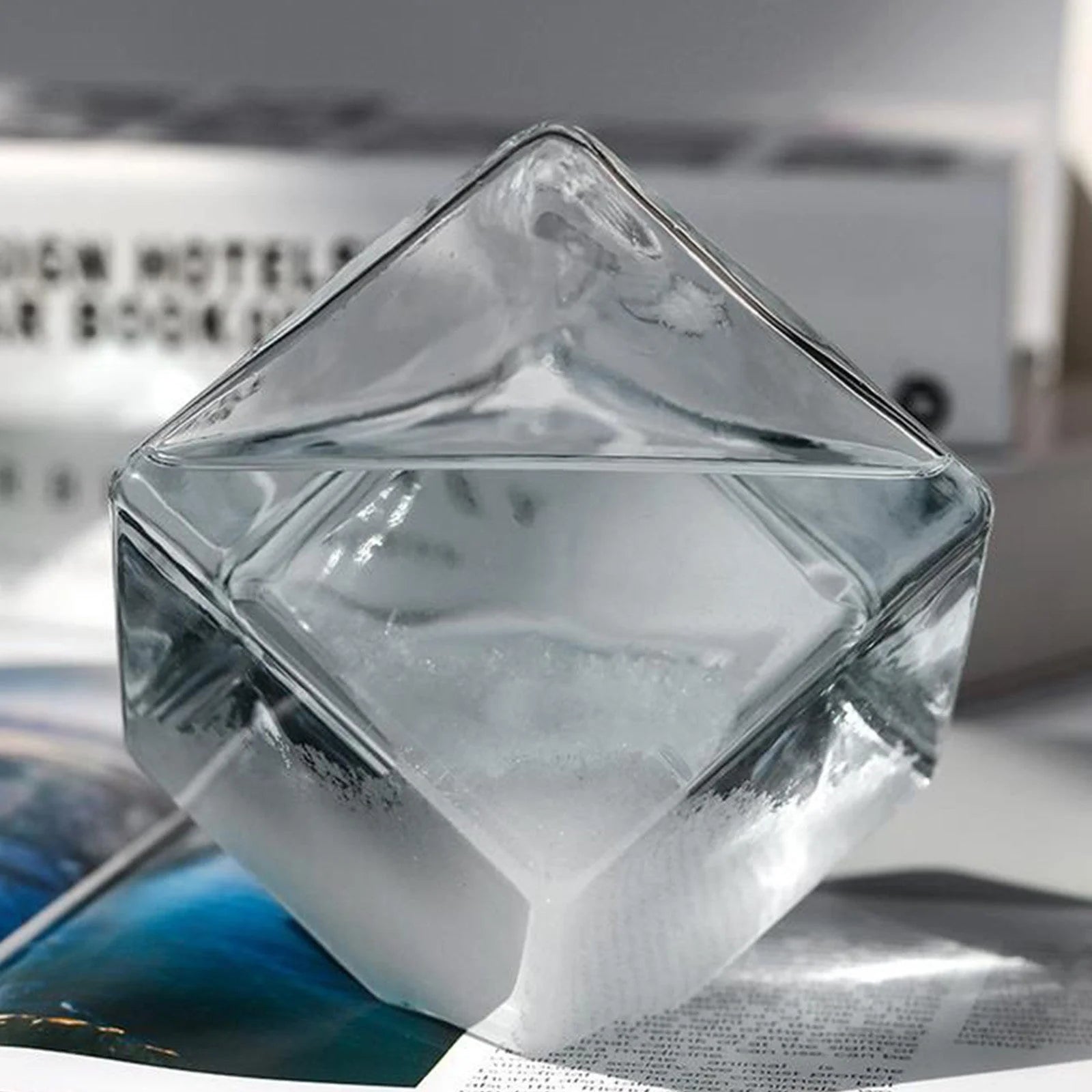 Desktop Droplet Storm Glass Bottle Weather Forecast Predictor in high borosilicate glass