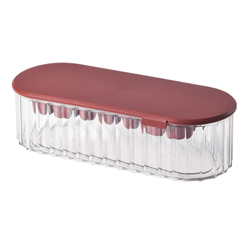 DIY Household Refrigerator Ice Box in various colours with two-in-one ice-making and storage design