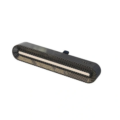 High-end car air outlet aroma diffuser with LED atmosphere lamp in various colours