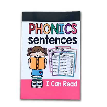Children's phonics reading worksheet with English language activities for ages 6+