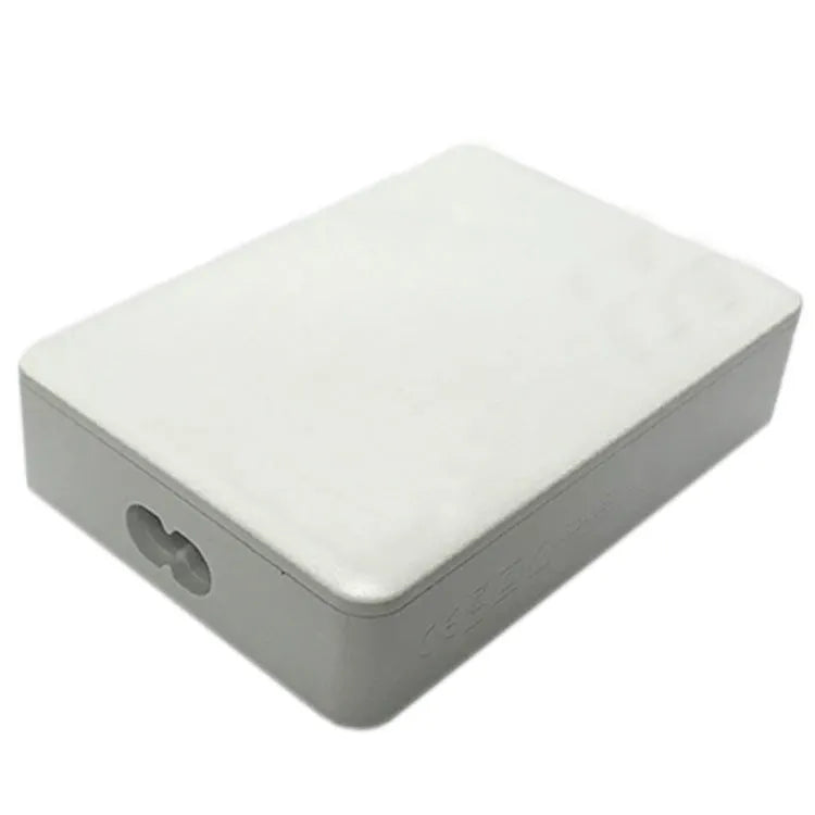 Black and white 60W desktop USB fast charger with indicator light for mobile phones