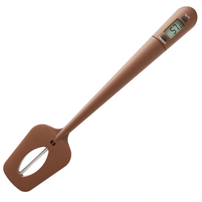 Digital Cooking Thermometer with Silicone Scraper Spatula for precise temperature monitoring