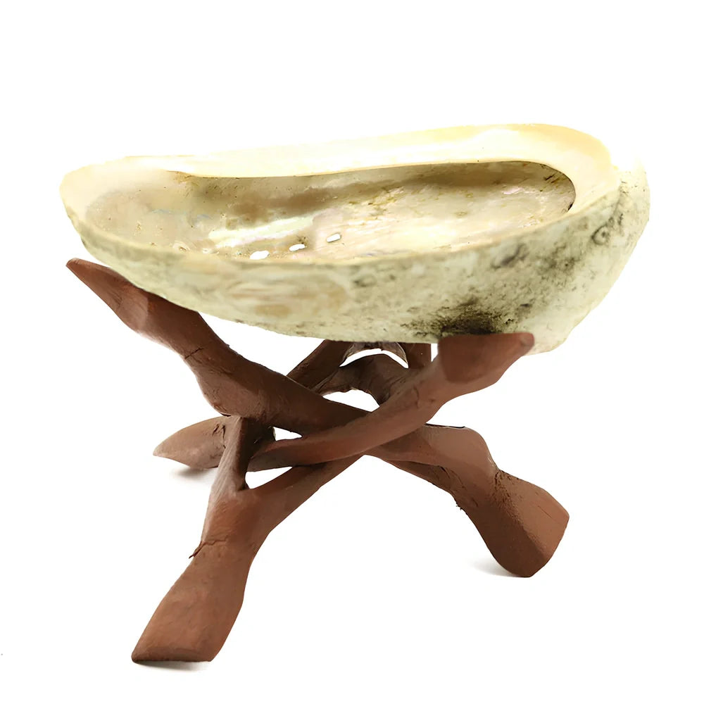 Natural white sage bundle measuring 18cm long with 3.5cm diameter for space purification