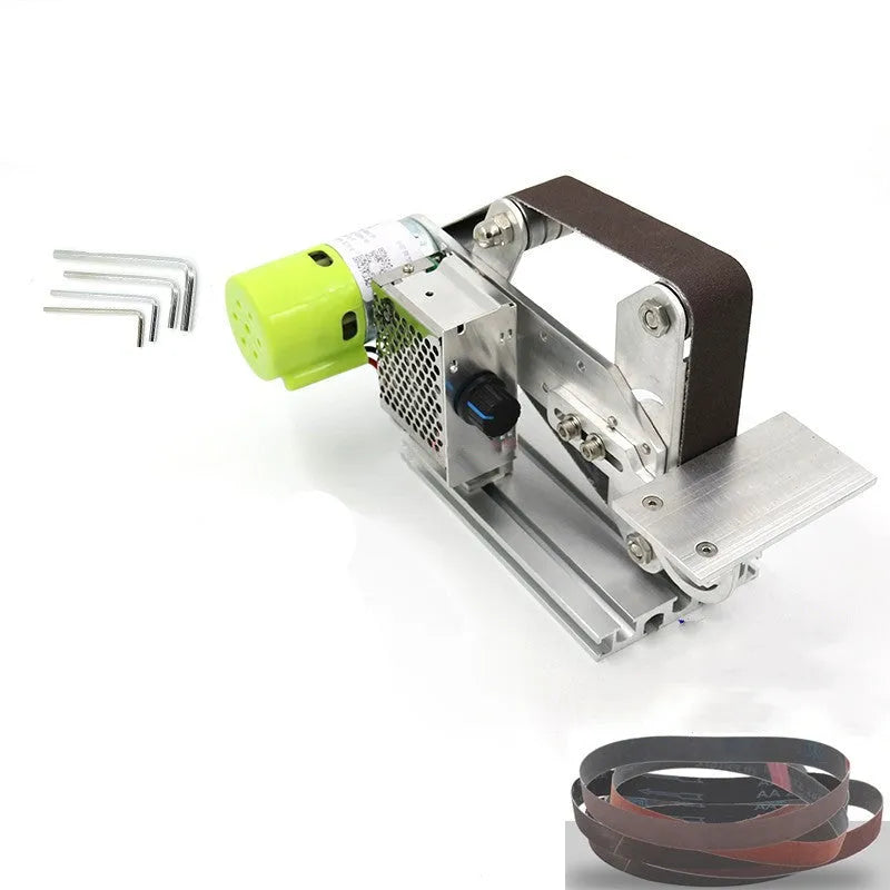895 fixed-angle desktop belt sharpening machine with adjustable speed control
