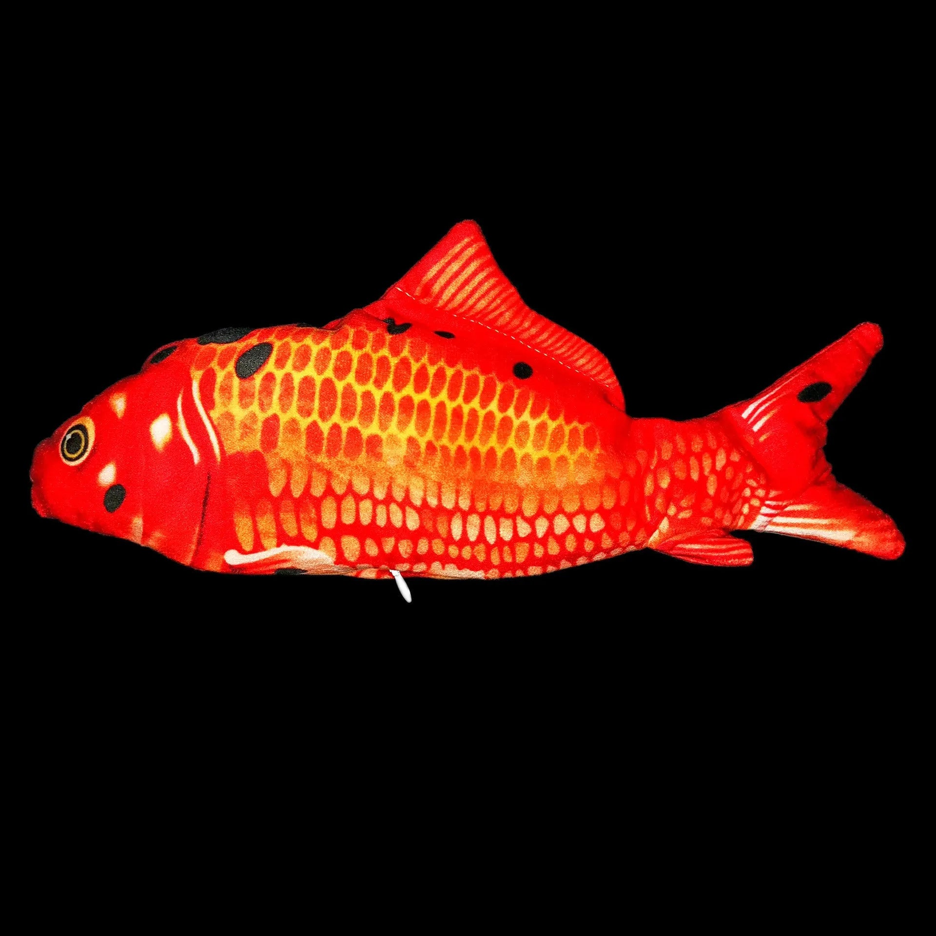 30cm multicolour electronic jumping fish cat toy with USB charging cable