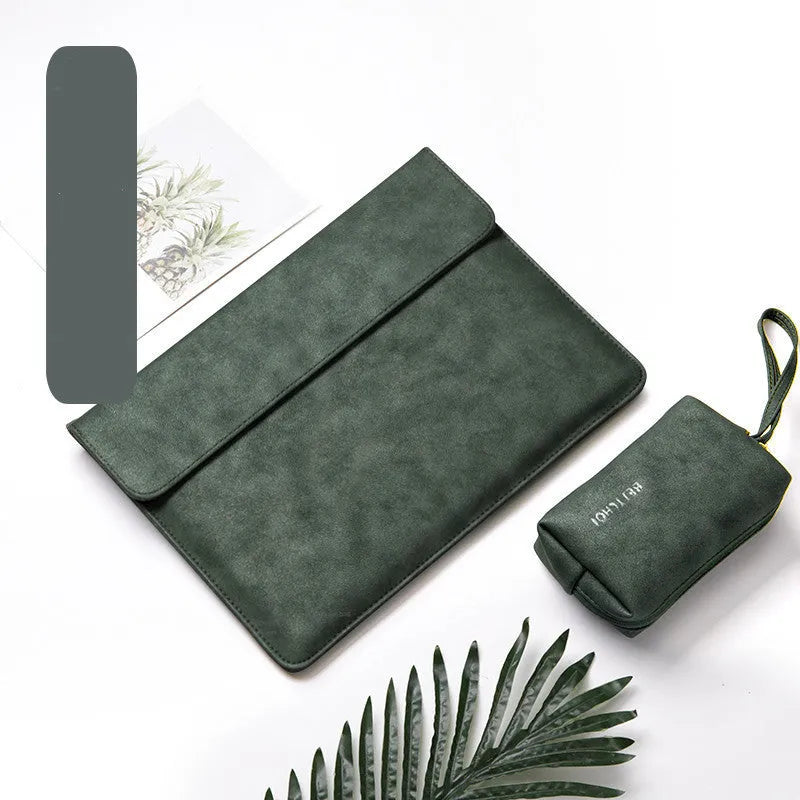 Imitation leather Surface laptop case for 13.5 and 12.4 inch models and Surface Pro 7, Pro 6, Pro X in simple style