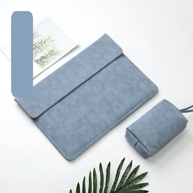 Imitation leather Surface laptop case for 13.5 and 12.4 inch models and Surface Pro 7, Pro 6, Pro X in simple style