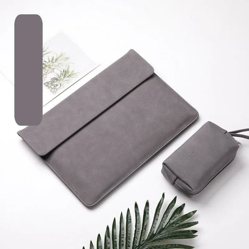 Imitation leather Surface laptop case for 13.5 and 12.4 inch models and Surface Pro 7, Pro 6, Pro X in simple style