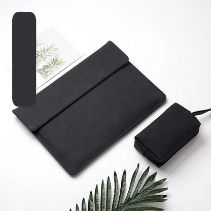 Imitation leather Surface laptop case for 13.5 and 12.4 inch models and Surface Pro 7, Pro 6, Pro X in simple style