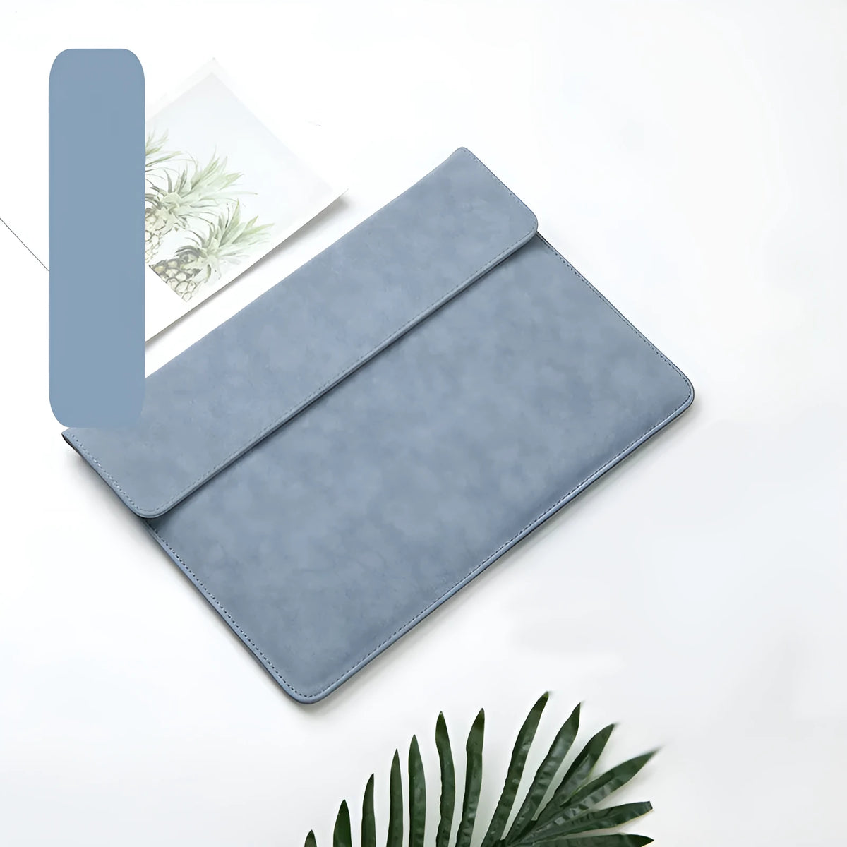 Imitation leather Surface laptop case for 13.5 and 12.4 inch models and Surface Pro 7, Pro 6, Pro X in simple style
