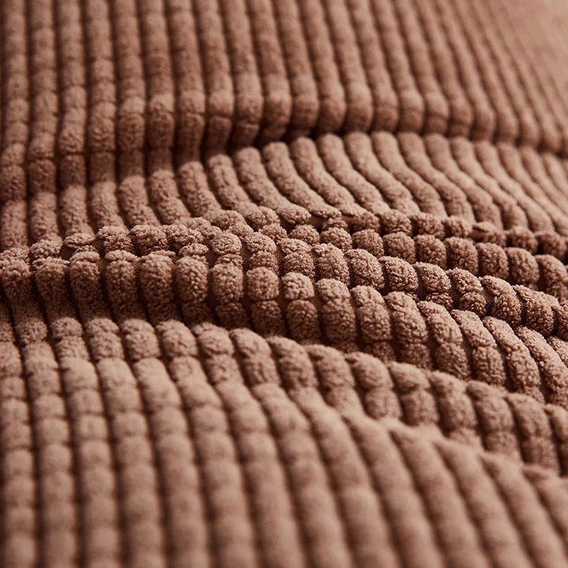 Plush lumbar cushion with adjustable headrest for comfortable back support on sofa or bed