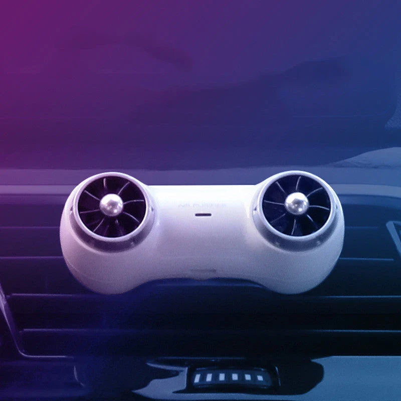 Premium car air purifier with advanced negative ion technology to remove pollutants and odors for a refreshed driving experience