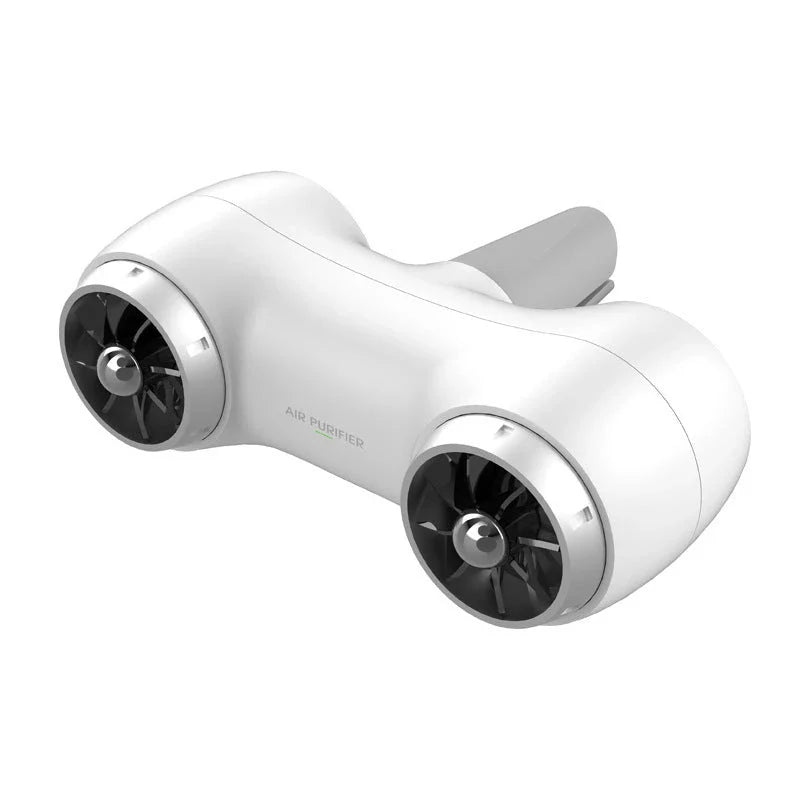 Premium car air purifier with advanced negative ion technology to remove pollutants and odors for a refreshed driving experience