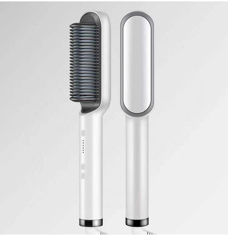 2-in-1 Hair Styler with Tourmaline Ceramic Heating, Intelligent Temperature Control, and Negative Ion Technology