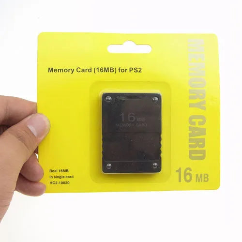 PS2 memory card plug-in storage card for PlayStation 2 game saves in 8M to 128M capacities