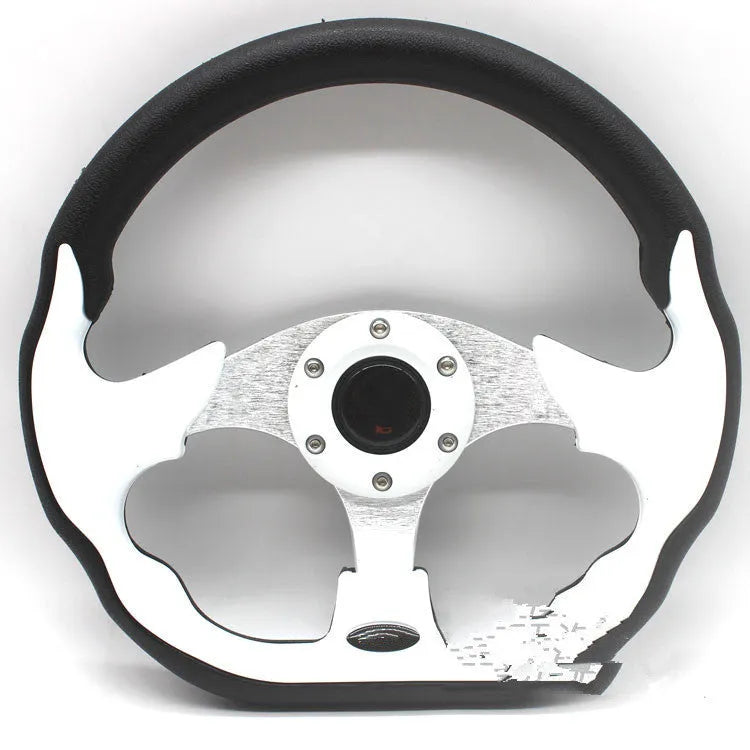 520 racing steering wheel in PU, modified general fit, model 5156F, shown in a choice of nine colours