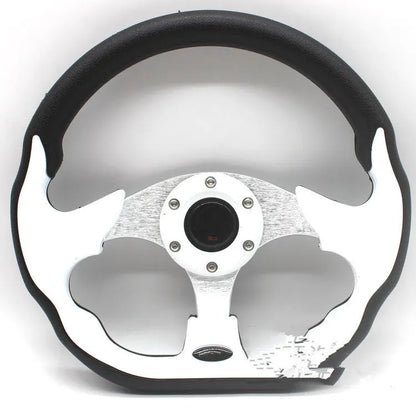 520 racing steering wheel in PU, modified general fit, model 5156F, shown in a choice of nine colours