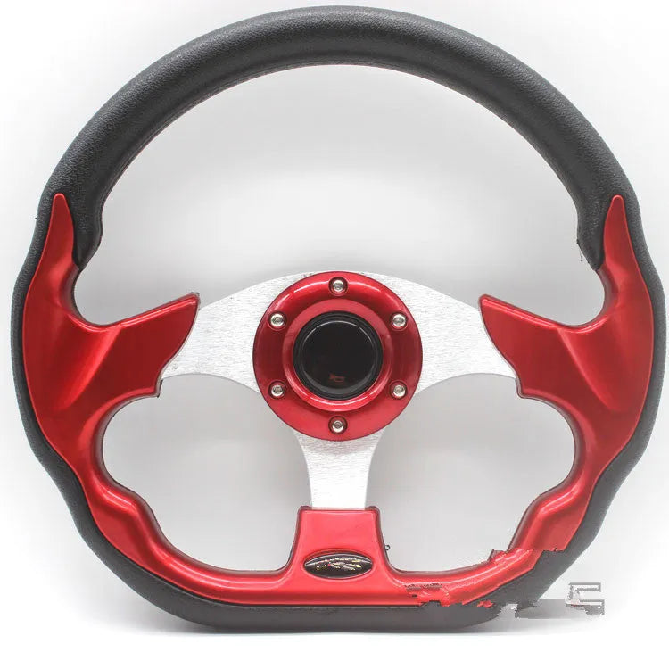 520 racing steering wheel in PU, modified general fit, model 5156F, shown in a choice of nine colours