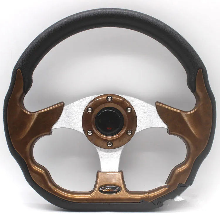 520 racing steering wheel in PU, modified general fit, model 5156F, shown in a choice of nine colours
