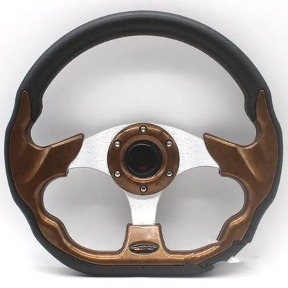 520 racing steering wheel in PU, modified general fit, model 5156F, shown in a choice of nine colours