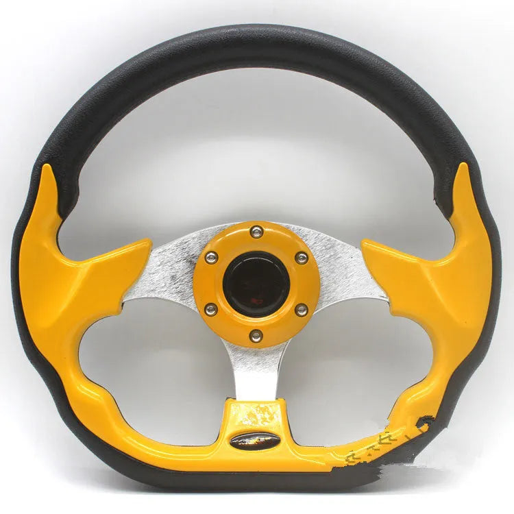520 racing steering wheel in PU, modified general fit, model 5156F, shown in a choice of nine colours