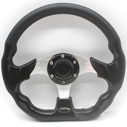 520 racing steering wheel in PU, modified general fit, model 5156F, shown in a choice of nine colours