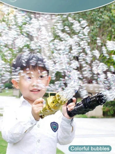 Bubble Blower Gun for Kids - Hands-On Bubble Fun with Realistic Design and Vibrant Colors