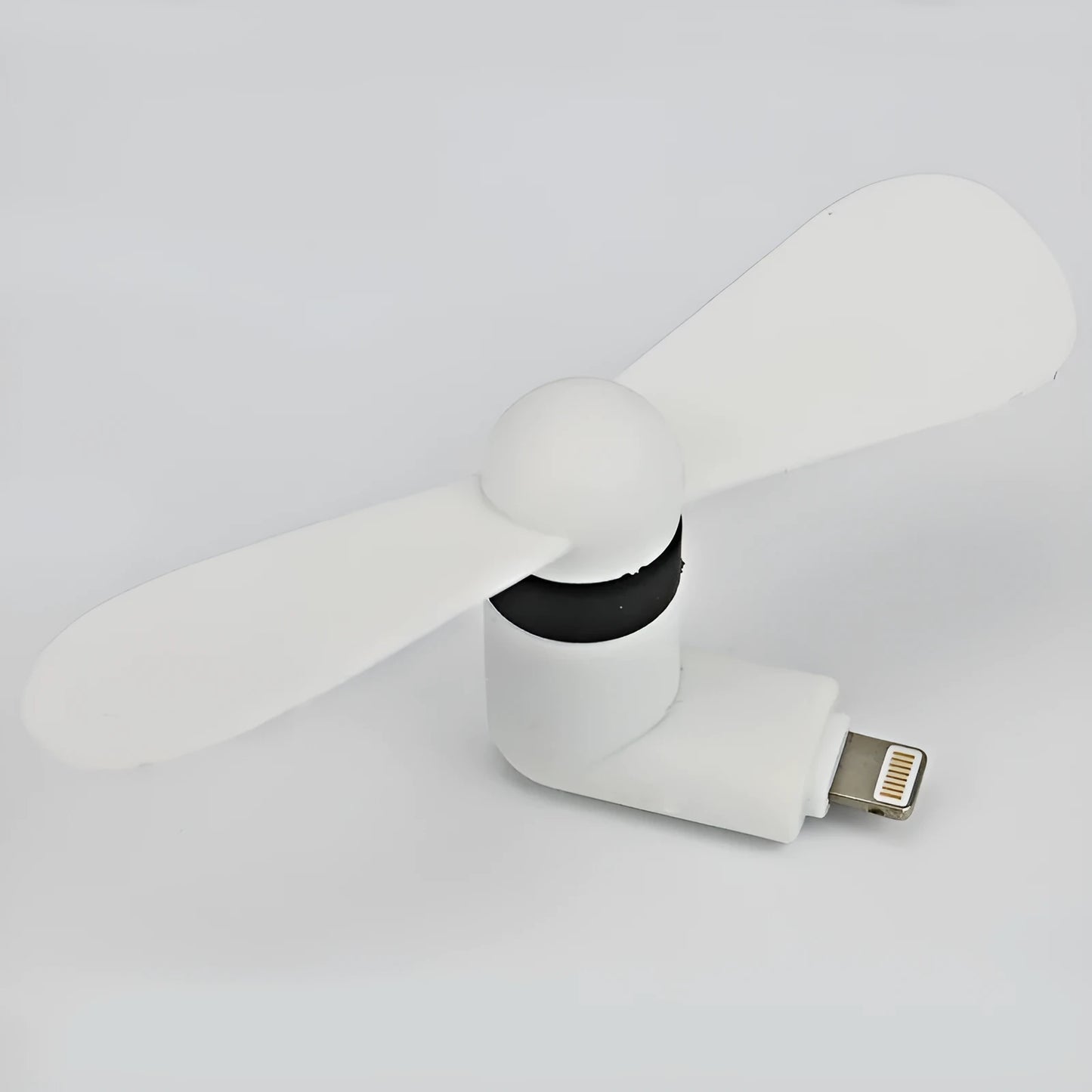 Portable mobile phone mini fan with rotary switch in multiple colour options