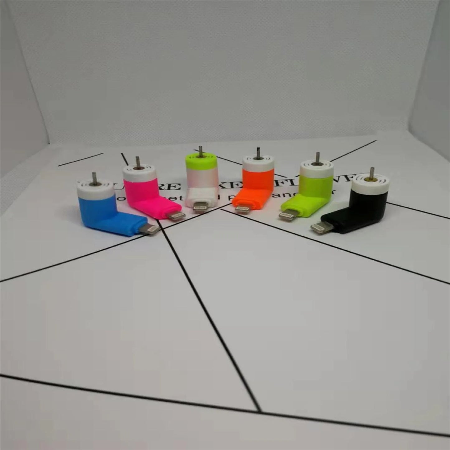 Portable mobile phone mini fan with rotary switch in multiple colour options