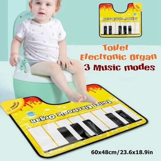 Toilet Electric Organ musical keyboard mat for bathroom entertainment