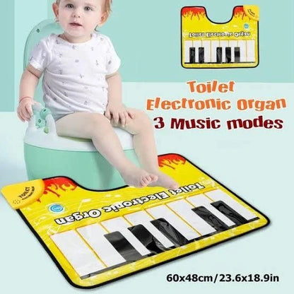 Toilet Electric Organ musical keyboard mat for bathroom entertainment