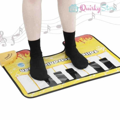 Toilet Electric Organ musical keyboard mat for bathroom entertainment
