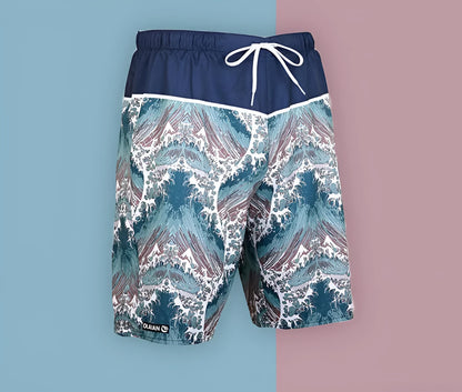 Men's quick-drying surfing beach shorts with mesh lining, waterproof anti-friction, sizes S-XXL, four colours