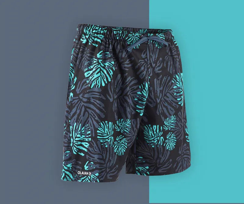 Men's quick-drying surfing beach shorts with mesh lining, waterproof anti-friction, sizes S-XXL, four colours